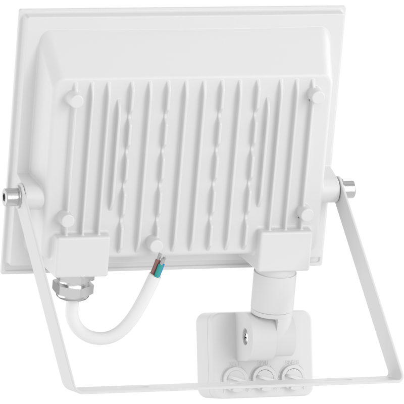 Mexen Luxpro+ projecteur LED avec détecteur de mouvement, 30W, Neutre - 4000K, 3300 lm, blanc - L236-030-40-20