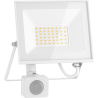 Mexen Luxpro+ projecteur LED avec détecteur de mouvement, 30W, Froid - 6500K, 3300 lm, blanc - L236-030-65-20