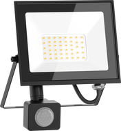 Mexen Luxpro+ projecteur LED avec détecteur de mouvement, 30W, Froid - 6500K, 3300 lm, noir - L236-030-65-70