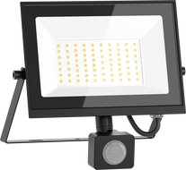 Mexen Luxpro+ projecteur LED avec détecteur de mouvement, 50W, Neutre - 4000K, 5500 lm, noir - L236-050-40-70