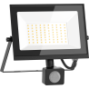 Mexen Luxpro+ projecteur LED avec capteur de mouvement, 50W, Froid - 6500K, 5500 lm, noir - L236-050-65-70