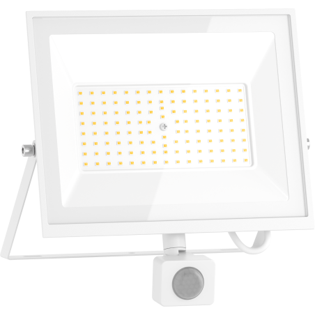 Mexen Luxpro+ projecteur LED avec capteur de mouvement, 70W, Froid - 6500K, 7700 lm, blanc - L236-070-65-20