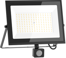 Mexen Luxpro+ projecteur LED avec détecteur de mouvement, 100W, Neutre - 4000K, 11000 lm, noir - L236-100-40-70