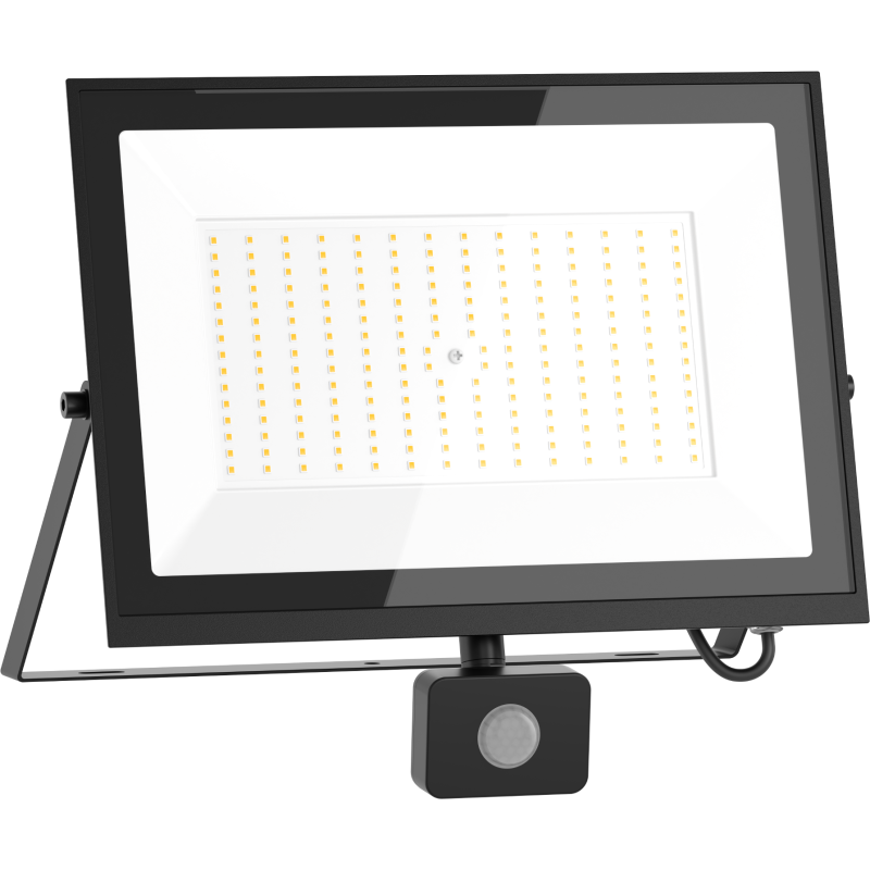 Mexen Luxpro+ projecteur LED avec détecteur de mouvement, 150W, Froid - 6500K, 16500 lm, noir - L236-150-65-70