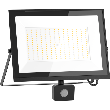 Mexen Luxpro+ projecteur LED avec détecteur de mouvement, 150W, Froid - 6500K, 16500 lm, noir - L236-150-65-70