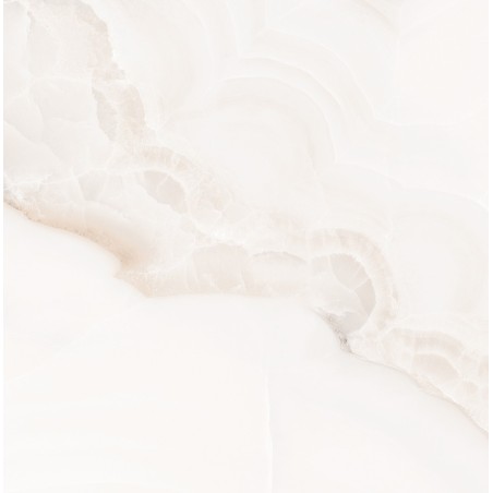 Mexen Onyx Grès blanc émaillé rect. G1, carreau sol-mur 60 x 60 cm, brillant - TL106-060-060-01