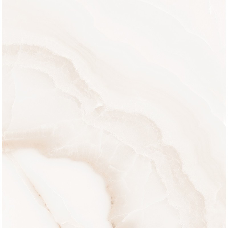 Mexen Onyx Grès blanc émaillé rect. G1, carreau sol-mur 60 x 60 cm, brillant - TL106-060-060-01