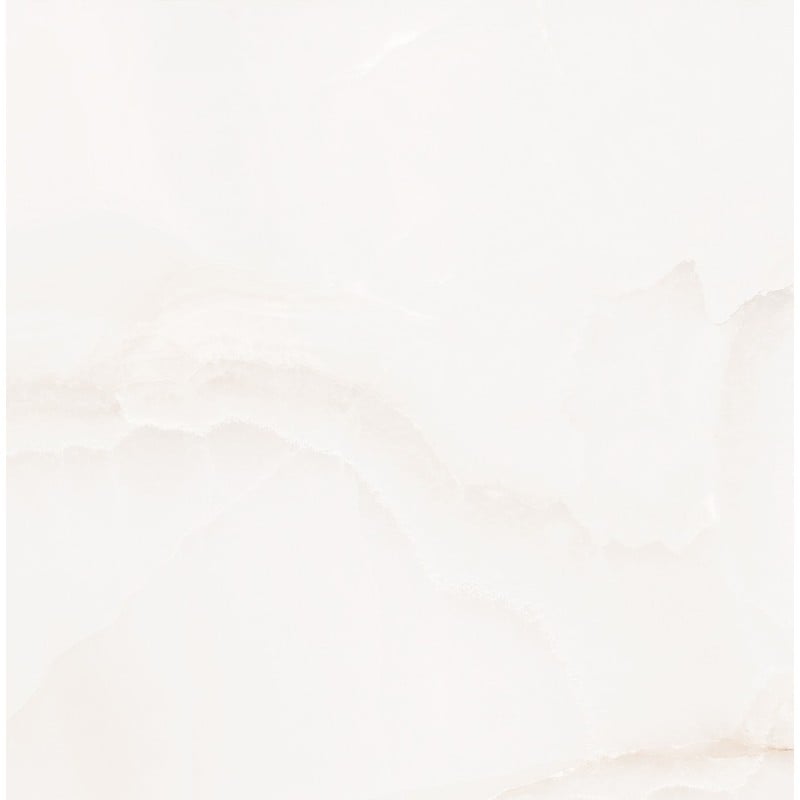 Mexen Onyx Grès blanc émaillé rect. G1, carreau sol-mur 60 x 60 cm, brillant - TL106-060-060-01