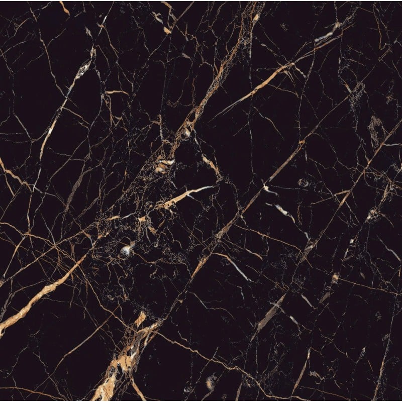 Mexen Python Gres doré émaillé rectifié G1, carreau sol-mur 60 x 60 cm, haute brillance - TL212-060-060-00