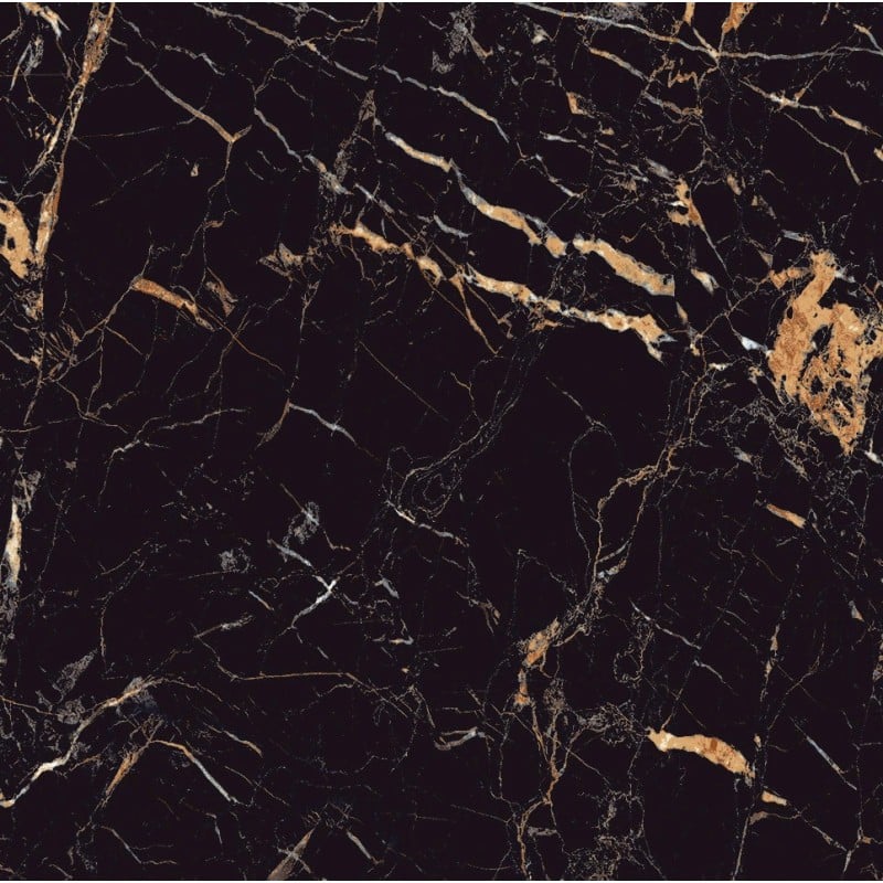 Mexen Python Gres doré émaillé rectifié G1, carreau sol-mur 60 x 60 cm, haute brillance - TL212-060-060-00