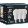 Mexen Nova 3x Ampoule LED E27, A60, 15W, Froide - 6500K, 1575 lm - L100-E27-1565-01x03