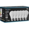 Mexen Nova 6x Ampoule LED E27, A60, 5W, Neutre - 4000K, 525 lm - L100-E27-0540-01x06