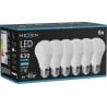 Mexen Nova 6x Ampoule LED E27, A60, 6W, Froid - 6500K, 630 lm - L100-E27-0665-01x06