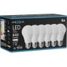 Mexen Nova 6x Ampoule LED E27, A60, 8W, Neutre - 4000K, 840 lm - L100-E27-0840-01x06