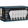 Mexen Nova 6x Ampoule LED E27, A60, 8W, Froid - 6500K, 840 lm - L100-E27-0865-01x06