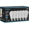 Mexen Nova 6x Ampoule LED E27, A60, 10W, Froid - 6500K, 1055 lm - L100-E27-1065-01x06