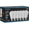Mexen Nova 6x Ampoule LED E27, A60, 12W, Froid - 6500K, 1260 lm - L100-E27-1265-01x06