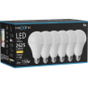 Mexen Nova 6x Ampoule LED E27, A95, 25W, Chaud - 3000K, 2625 lm - L100-E27-2530-01x06