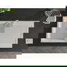 Mexen Leo évier en granit à 1 cuve avec égouttoir 900 x 500 mm, Blanc - 6501901010-20
