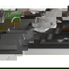 Mexen Leo évier en granit à 1 cuve avec égouttoir 900 x 500 mm, Noir moucheté - 6501901010-76