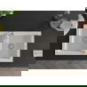 Mexen Mario évier en granit à 2 cuves 820 x 436 mm, Blanc - 6504822000-20