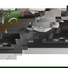 Mexen Mario évier en granit à 2 cuves 820 x 436 mm, Noir moucheté - 6504822000-76