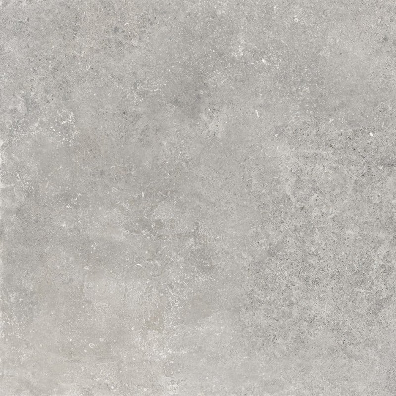 Mexen Petrich 2.0 Dalle de terrasse Light Grey 60 x 60 x 2 cm, grès émaillé rectifié G1, mate - TL906-060-060-00