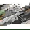 Mexen Andres évier en granit à 1,5 cuvette avec égouttoir 1000 x 500 mm, Gris - 6515101510-71
