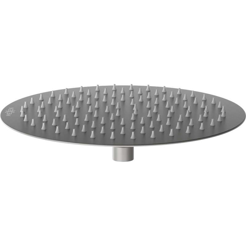 Mexen Slim douche de pluie 25 cm, gris fusil brossé - 79225-66