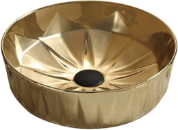 Mexen Dorita lavabo à poser 44 x 44 cm, doré - 22084450