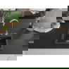 Mexen Milo évier en granit à 1 cuve 435 x 410 mm, Noir moucheté - 6505441000-76