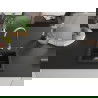 Mexen Milo évier en granit à 1 cuve 435 x 410 mm, Noir/Or métallique - 6505441000-75
