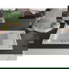 Mexen Elias évier en granit à 1 cuve avec un égouttoir court 795 x 480 mm, Blanc - 6511791005-20