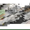 Mexen Elias évier en granit à 1 cuve avec un égouttoir court 795 x 480 mm, Blanc - 6511791005-20