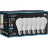 Mexen Nova 10x Ampoule LED E27, A60, 6W, Froid - 6500K, 630 lm - L100-E27-0665-01x10