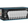 Mexen Nova 10x Ampoule LED E27, A60, 7W, Neutre - 4000K, 735 lm - L100-E27-0740-01x10