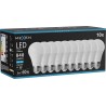 Mexen Nova 10x Ampoule LED E27, A60, 8W, Froide - 6500K, 840 lm - L100-E27-0865-01x10