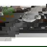 Mexen Elias évier en granit à 1 cuve avec un égouttoir court 795 x 480 mm, Noir - 6511791005-77