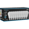 Mexen Nova 10x Ampoule LED E27, A60, 12W, Froid - 6500K, 1260 lm - L100-E27-1265-01x10