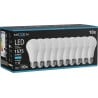 Mexen Nova 10x Ampoule LED E27, A60, 15W, Froid - 6500K, 1575 lm - L100-E27-1565-01x10