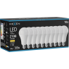Mexen Nova 10x Ampoule LED E27, A70, 20W, Chaude - 3000K, 2100 lm - L100-E27-2030-01x10
