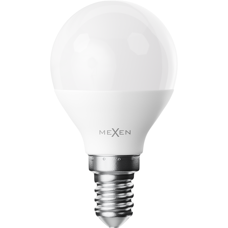 Mexen Nova 10x Ampoule LED E14, G45, 6W, Chaude - 3000K, 630 lm - L101-E14-0630-01x10