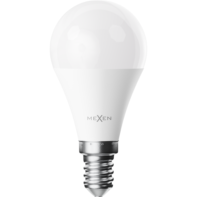 Mexen Nova 10x Ampoule LED E14, G45, 8W, Chaude - 3000K, 840 lm - L101-E14-0830-01x10