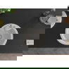 Mexen Diego évier en granit à 1 cuve 488 x 480 mm, Blanc - 6512481000-20