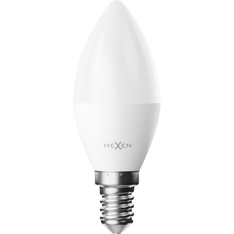 Mexen Nova 10x Ampoule LED E14, C37, 6W, Neutre - 4000K, 630 lm - L102-E14-0640-01x10