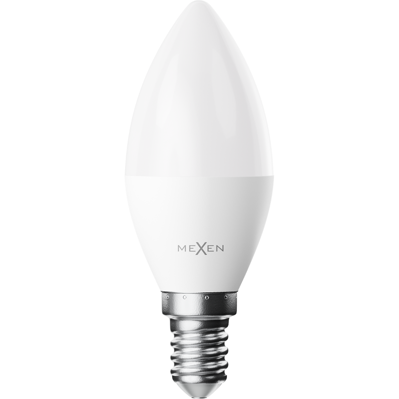 Mexen Nova 10x Ampoule LED E14, C37, 7W, Neutre - 4000K, 735 lm - L102-E14-0740-01x10