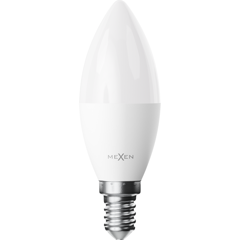 Mexen Nova 10x Ampoule LED E14, C37, 9W, Neutre - 4000K, 945 lm - L102-E14-0940-01x10