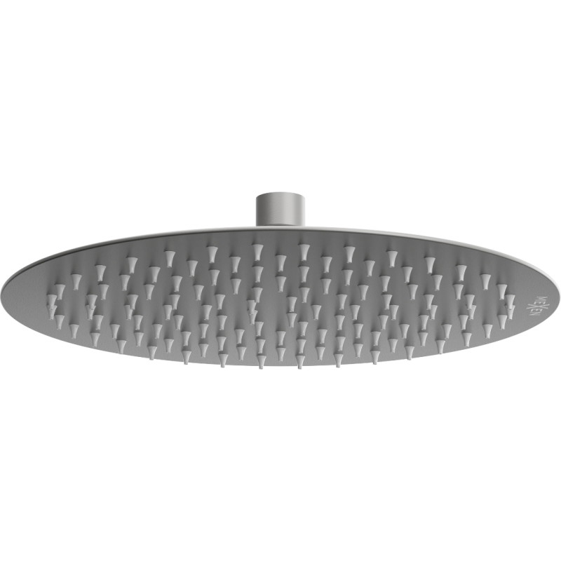 Mexen Slim douche de pluie 25 cm, gris fusil brossé - 79225-66
