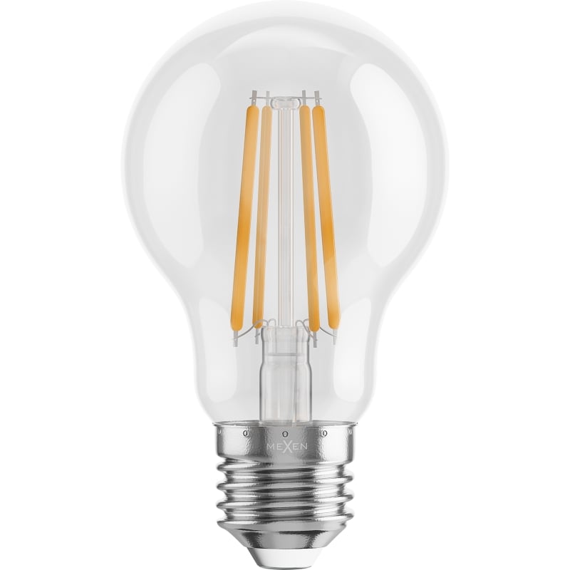 Mexen Vintis 3x lampe à filament LED E27, A60, 8W, Chaude - 2700K, 1055 lm, claire - L150-E27-0827-00x03
