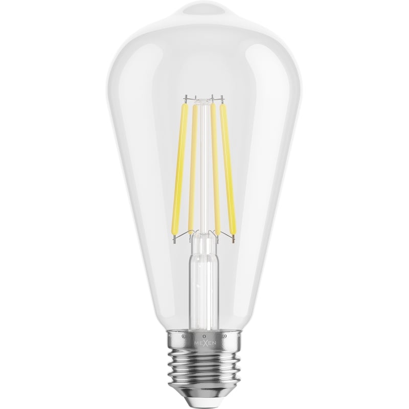 Mexen Vintis 6x Ampoule filament LED E27, ST64, 8W, Neutre - 4000K, 1055 lm, clair - L152-E27-0840-00x06